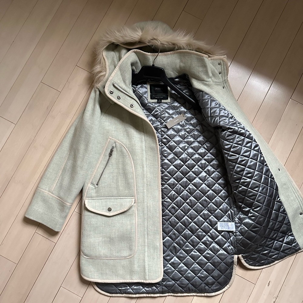 Jcrew Stadium Coat with Tags